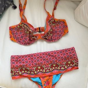 Two piece women’s swimwear